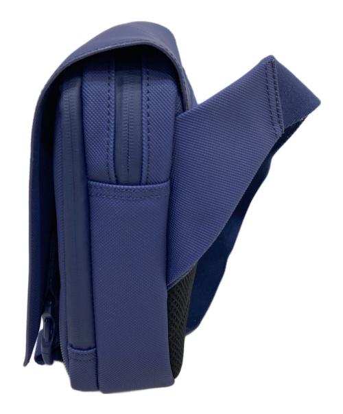 LACOSTE（ラコステ）LACOSTE (ラコステ) CONCEPT/コンセプト　ショルダーバッグ ネイビーの古着・服飾アイテム