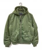 ALPHAアルファ）の古着「MA-1 NATUS Flight Jacket/ナトゥスフライトジャケット」｜オリーブ
