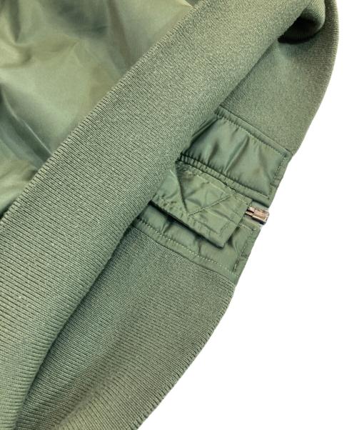 ALPHA（アルファ）ALPHA (アルファ) MA-1 NATUS Flight Jacket/ナトゥスフライトジャケット オリーブ サイズ:SIZE Lの古着・服飾アイテム