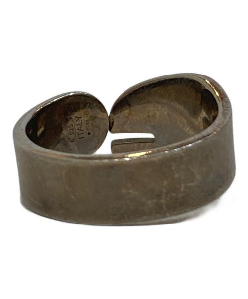 Maison Margiela（メゾンマルジェラ）Maison Margiela (メゾンマルジェラ) tabiリング シルバー サイズ:22号の古着・服飾アイテム