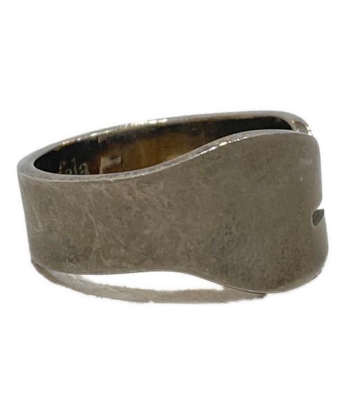 Maison Margiela（メゾンマルジェラ）Maison Margiela (メゾンマルジェラ) tabiリング シルバー サイズ:22号の古着・服飾アイテム