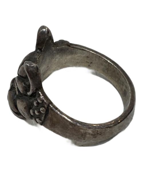 USED（ユーズド）USED (ユーズド) フレンチブルドッグリング シルバー サイズ:22号の古着・服飾アイテム