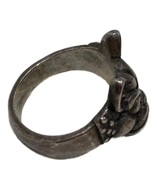 USED（ユーズド）USED (ユーズド) フレンチブルドッグリング シルバー サイズ:22号の古着・服飾アイテム