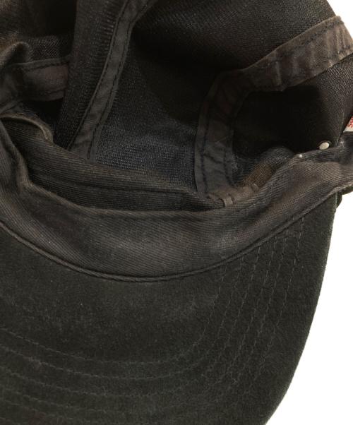 SUPREME（シュプリーム）SUPREME (シュプリーム) Suede Camp Cap/スエードキャンプキャップ ブラックの古着・服飾アイテム