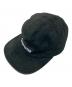 SUPREME（シュプリーム）の古着「Suede Camp Cap/スエードキャンプキャップ」｜ブラック