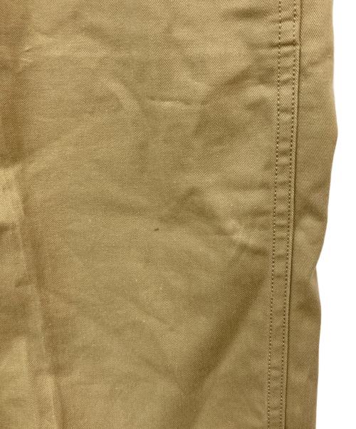 HYKE（ハイク）HYKE (ハイク) COTTON TWILL ARMY CHINOS/コットンツウィルアーミーチノズ ベージュ サイズ:SIZE 4の古着・服飾アイテム