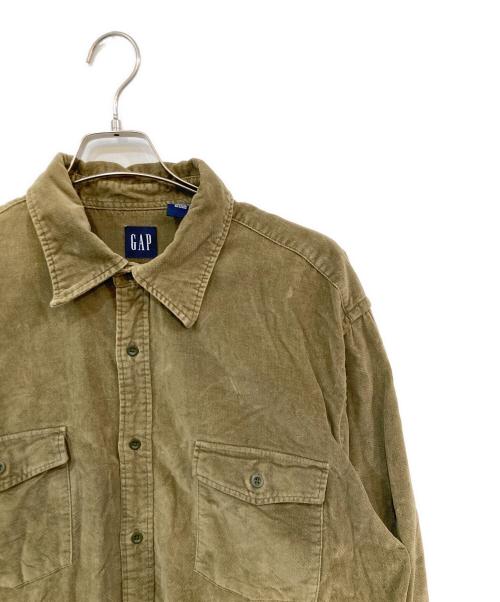 GAP（ギャップ）GAP (ギャップ) コットンフランネルシャツ ベージュ サイズ:SIZE XLの古着・服飾アイテム