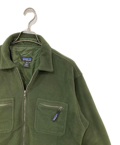 Patagonia（パタゴニア）Patagonia (パタゴニア) 94年シンチラオーバーシャツ グリーン サイズ:Mの古着・服飾アイテム
