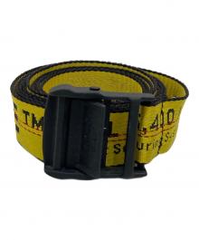 OFFWHITE（オフホワイト）の古着「INDUSTRIAL BELT/インダストリアルベルト」｜イエロー