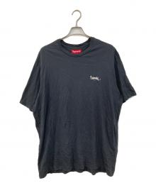 SUPREME（シュプリーム）の古着「WASHED TAG S/S TOP ウォッシュドタグ　エスエス　トップ」｜ブラック
