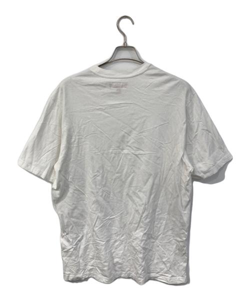 SUPREME（シュプリーム）SUPREME (シュプリーム) WASHED TAG S/S TOP ホワイト サイズ:SIZE Lの古着・服飾アイテム