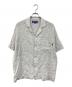 BoTT（ボット）の古着「Windowpane S S Shirt/ウィンドウペーン・エスエス・シャツ 半袖チェックシャツ」｜ホワイト
