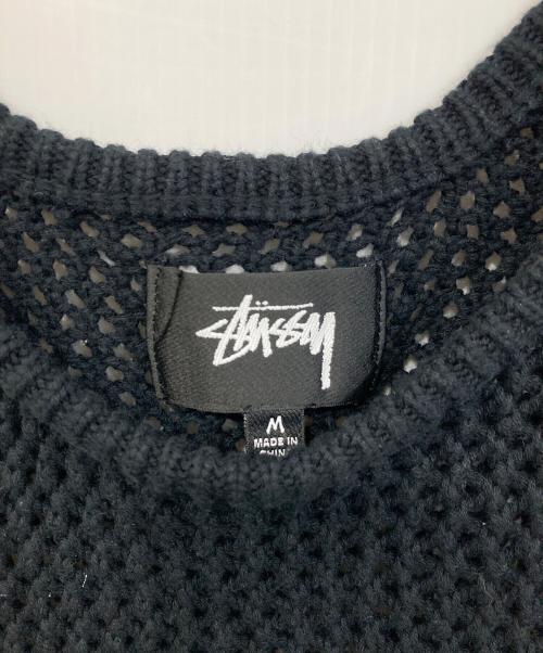 stussy（ステューシー）stussy (ステューシー) Odyed Mesh ブラック サイズ:SIZE Mの古着・服飾アイテム