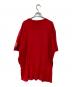 adidas (アディダス) プリントTシャツ レッド サイズ:XL：5000円