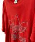 中古・古着 adidas (アディダス) プリントTシャツ レッド サイズ:XL：5000円