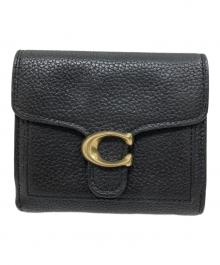COACH（コーチ）の古着「2つ折り財布」｜ブラック