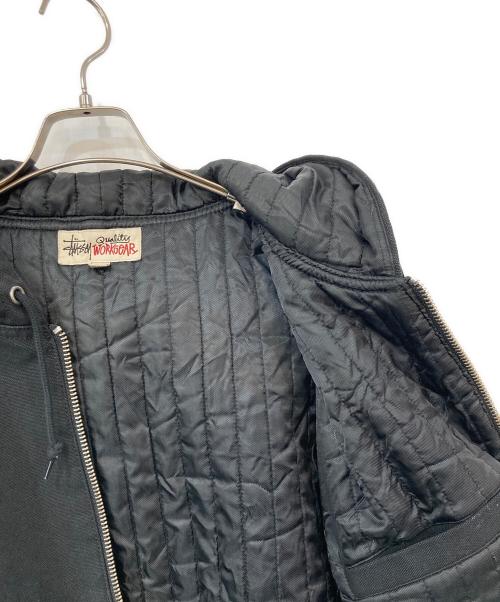 stussy（ステューシー）stussy (ステューシー) CANVAS INSULATED WORK JACKET/キャンバスインシュレイテッドワークジャケット ブラック サイズ:SIZE XLの古着・服飾アイテム