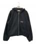 stussy（ステューシー）の古着「CANVAS INSULATED WORK JACKET/キャンバスインシュレイテッドワークジャケット」｜ブラック