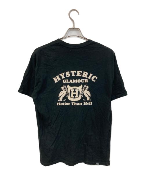 Hysteric Glamour（ヒステリックグラマー）Hysteric Glamour (ヒステリックグラマー) HOTTER THAN HELL/ホッター・ザン・ヘル　 Tシャツ ブラック サイズ:SIZE Lの古着・服飾アイテム