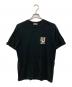 Hysteric Glamour（ヒステリックグラマー）の古着「HOTTER THAN HELL/ホッター・ザン・ヘル　 Tシャツ」｜ブラック