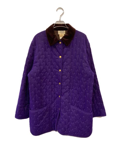 HERMES（エルメス）HERMES (エルメス) パドックコート パープル サイズ:SIZE 42の古着・服飾アイテム