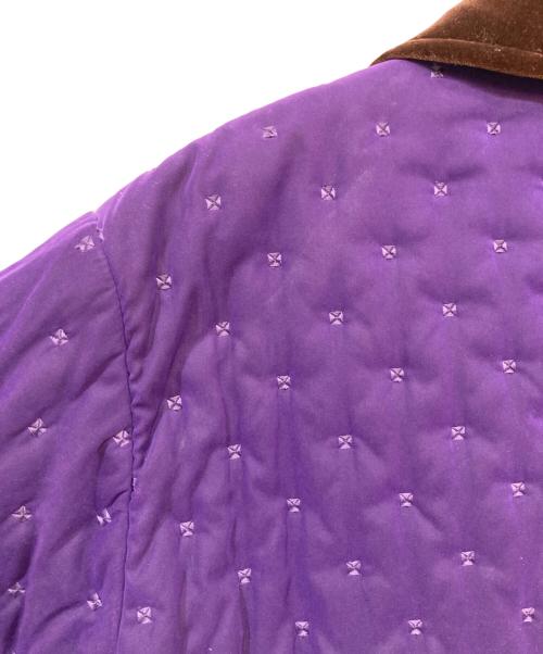 HERMES（エルメス）HERMES (エルメス) パドックコート パープル サイズ:SIZE 42の古着・服飾アイテム