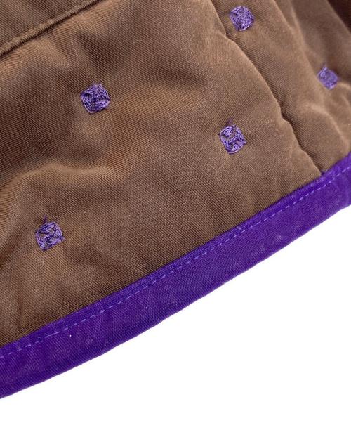 HERMES（エルメス）HERMES (エルメス) パドックコート パープル サイズ:SIZE 42の古着・服飾アイテム