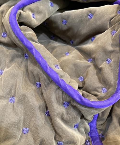 HERMES（エルメス）HERMES (エルメス) パドックコート パープル サイズ:SIZE 42の古着・服飾アイテム