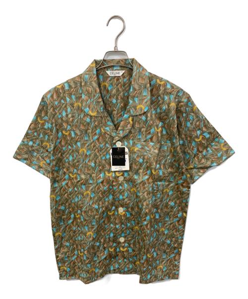 CELINE（セリーヌ）CELINE (セリーヌ) パジャマシャツセットアップ ブラウン サイズ:SIZE M 未使用品の古着・服飾アイテム