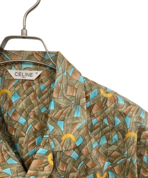 CELINE（セリーヌ）CELINE (セリーヌ) パジャマシャツセットアップ ブラウン サイズ:SIZE M 未使用品の古着・服飾アイテム