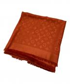 LOUIS VUITTONルイ ヴィトン）の古着「大判ストール」｜オレンジ