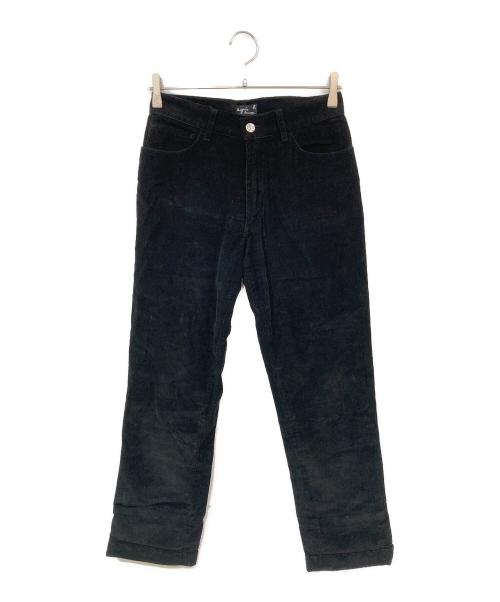 agnes b homme（アニエスベーオム）agnes b homme (アニエスベーオム) コーデュロイパンツ ブラック サイズ:SIZE 36の古着・服飾アイテム