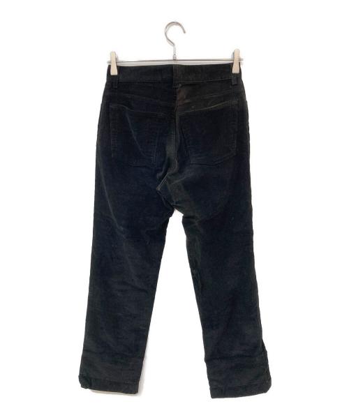 agnes b homme（アニエスベーオム）agnes b homme (アニエスベーオム) コーデュロイパンツ ブラック サイズ:SIZE 36の古着・服飾アイテム