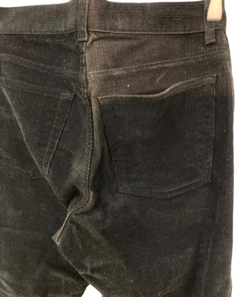 agnes b homme（アニエスベーオム）agnes b homme (アニエスベーオム) コーデュロイパンツ ブラック サイズ:SIZE 36の古着・服飾アイテム