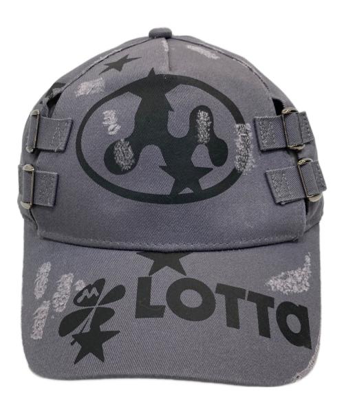 MOWALOLA（モワローラ）mowalola (モワローラ) キャップ グレーの古着・服飾アイテム