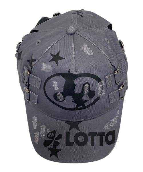 MOWALOLA（モワローラ）mowalola (モワローラ) キャップ グレーの古着・服飾アイテム