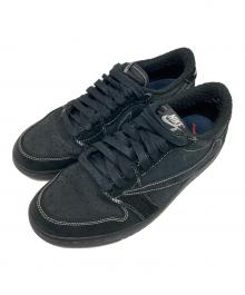 NIKE×Travis Scott（ナイキ×トラヴィススコット）の古着「Air Jordan 1 Low OG SP "Black Phantom"/エアジョーダン１ロウOG SPブラックファントム」｜ブラック