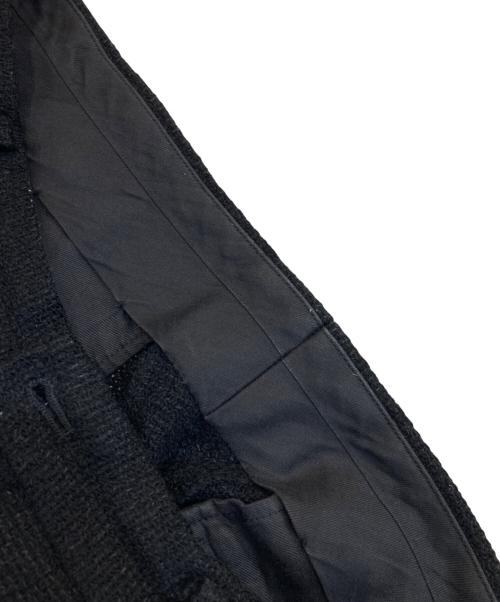 COMME des GARCONS HOMME（コムデギャルソン オム）COMME des GARCONS HOMME (コムデギャルソン オム) ウールリネン スラックス ブラック サイズ:SIZE Lの古着・服飾アイテム