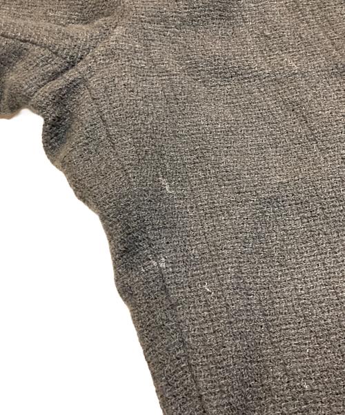 COMME des GARCONS HOMME（コムデギャルソン オム）COMME des GARCONS HOMME (コムデギャルソン オム) ウールリネン スラックス ブラック サイズ:SIZE Lの古着・服飾アイテム