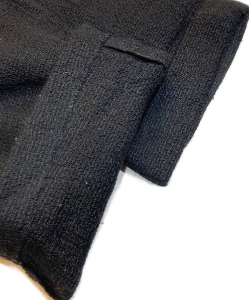 COMME des GARCONS HOMME（コムデギャルソン オム）COMME des GARCONS HOMME (コムデギャルソン オム) ウールリネン スラックス ブラック サイズ:SIZE Lの古着・服飾アイテム
