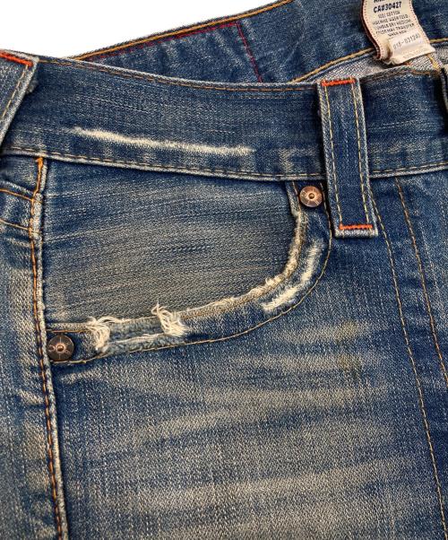 TRUE RELIGION（トゥルー レリジョン）TRUE RELIGION (トゥルー レリジョン) センタープレスパンツ インディゴ サイズ:SIZE ROW29の古着・服飾アイテム