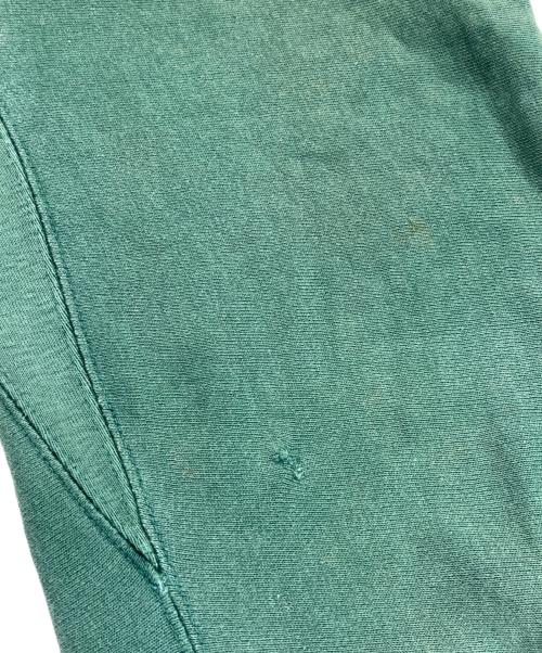 Champion REVERSE WEAVE（チャンピオン リバース ウィーブ）Champion REVERSE WEAVE (チャンピオン リバース ウィーブ) 70’s カレッジロゴスウェットパンツ グリーン サイズ:Mの古着・服飾アイテム