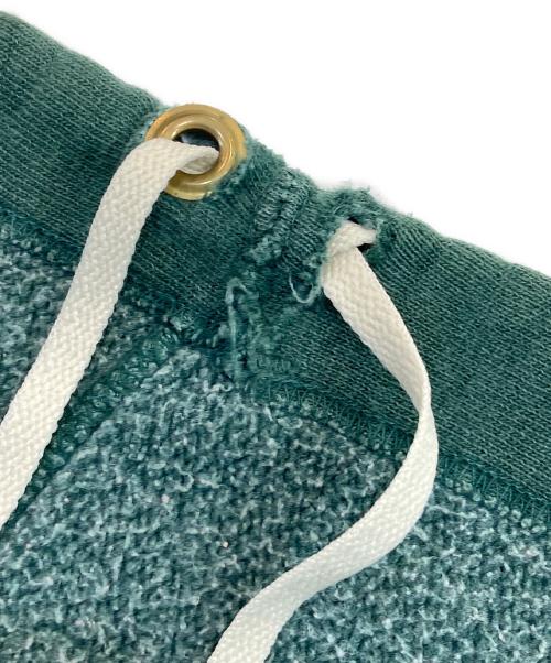 Champion REVERSE WEAVE（チャンピオン リバース ウィーブ）Champion REVERSE WEAVE (チャンピオン リバース ウィーブ) 70’s カレッジロゴスウェットパンツ グリーン サイズ:Mの古着・服飾アイテム