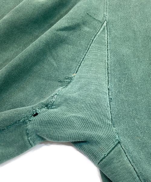 Champion REVERSE WEAVE（チャンピオン リバース ウィーブ）Champion REVERSE WEAVE (チャンピオン リバース ウィーブ) 70’s カレッジロゴスウェットパンツ グリーン サイズ:Mの古着・服飾アイテム