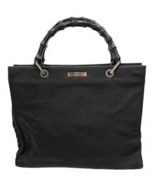 GUCCI（グッチ）の古着「ハンドバッグ」｜ブラック