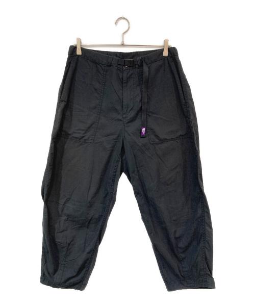 THE NORTH FACE（ザ ノース フェイス）THE NORTH FACE (ザ ノース フェイス) RIPSTOP WIDE CROPPED PANTS/リップストップワイドクロップドパンツ ブラック サイズ:SIZE 34の古着・服飾アイテム