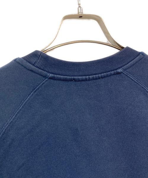 maison kitsune（メゾンキツネ）maison kitsune (メゾンキツネ) ラグランスウェット ネイビー サイズ:SIZE Sの古着・服飾アイテム