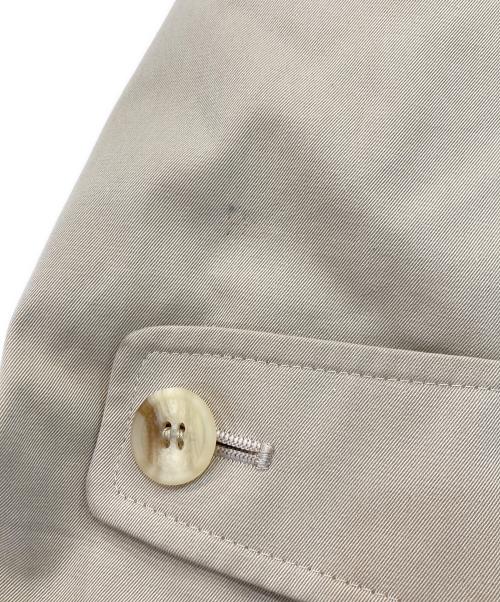 Aquascutum（アクアスキュータム）Aquascutum (アクアスキュータム) 比翼ステンカラーコート ベージュ サイズ:-の古着・服飾アイテム