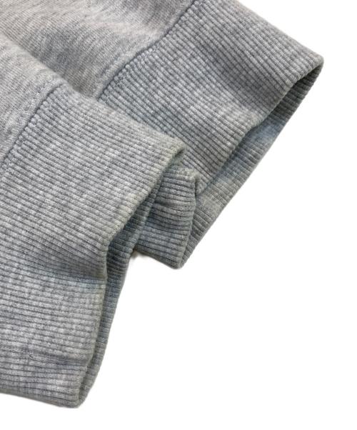 stussy（ステューシー）stussy (ステューシー) ロゴ刺繍 プルオーバーパーカー グレー サイズ:SIZE Lの古着・服飾アイテム