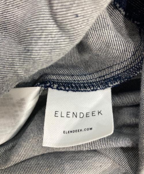 ELENDEEK（エレンディーク）ELENDEEK (エレンディーク) ボリューム2WAYブラウス インディゴ サイズ:FREEの古着・服飾アイテム